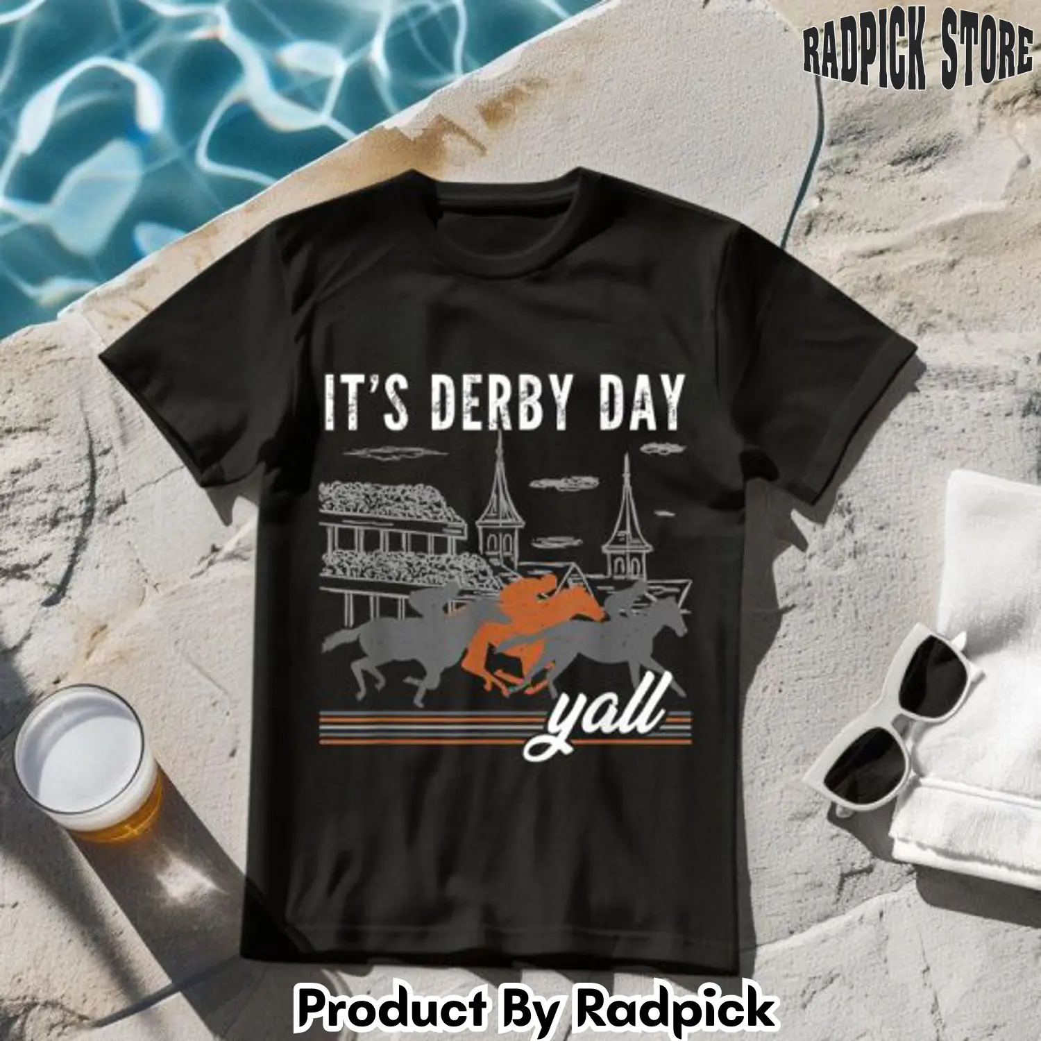 Its derby day horse yall tshirt rp2623927